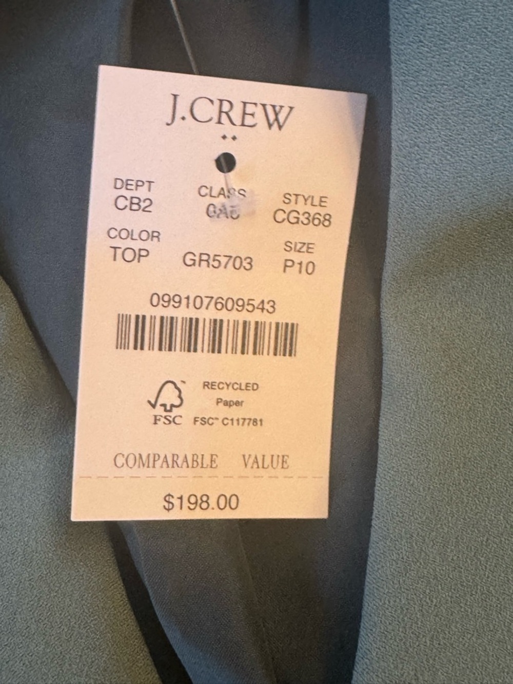 New w Tags J. Crew Seafoam Celery Sage Celadon Green Schoolboy Blazer 10P - Picture 6 of 6